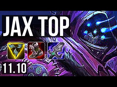 JAX vs VIEGO (TOP) | Quadra, 900+ games, Legendary, 900K mastery | KR Master | v11.10