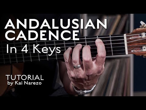 Andalusian Cadence in 4 Keys Flamenco Guitar Tutorial by Kai Narezo