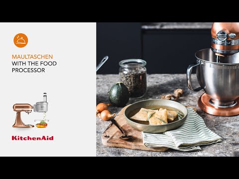 Maultaschen (German Dumpling Recipe) with the food processor | Recipe | KitchenAid