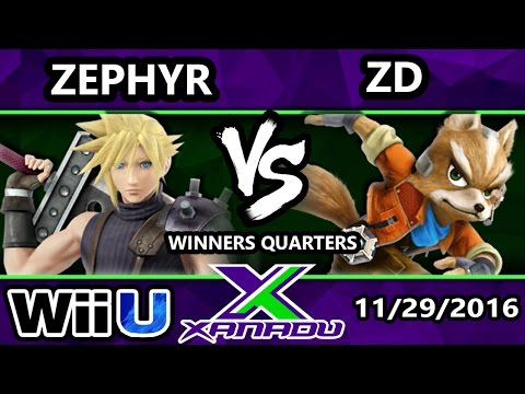 S@X 178 - Zephyr (Cloud, Little Mac) Vs. ZD (Fox) - SSB4 Winners Quarters - Smash 4
