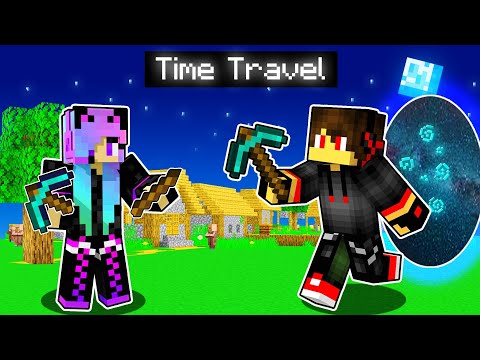 I TROLL My Sister Using TIME TRAVEL Mod In Minecraft!