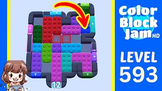 Solution du Niveau 593 de Color Block Jam