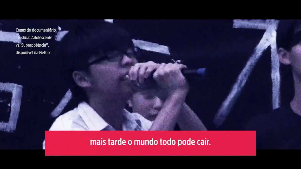 Joshua Wong — mensagem ao Brasil sobre Democracia Ameaçada