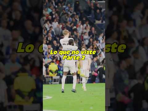 Todo lo que no viste del Real Madrid vs Manchester City (parte 2) #realmadrid #manchestercity