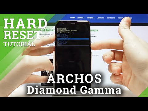 How to Hard Reset ARCHOS Diamond Gamma– Remove Screen Lock