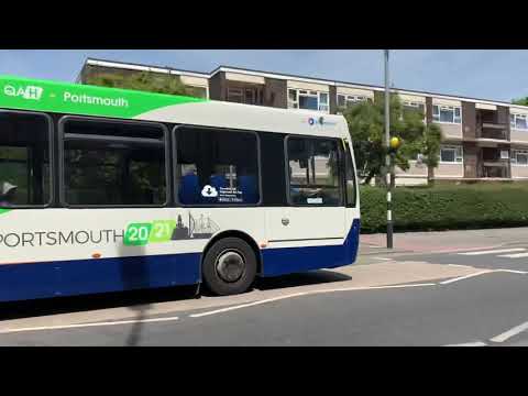 Stagecoach Bus Route 20 passing Queen street Portsmouth