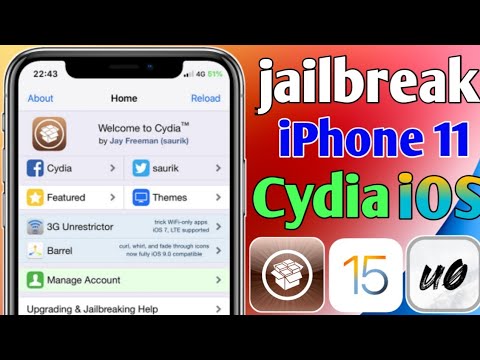 How To Jailbreak iOS iphone 11/11pro/XS/XR Using UncOver No Computer!