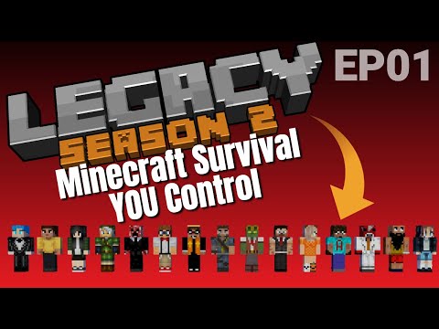 Minecraft 1.16 Survival Episode 1 | First Episode Lets Make a Start on Legacy Season 2 (LegacySMP)