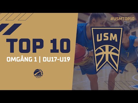 USM TOP 10: Omgång 1 DU17-U19 (2022) 🏀🔥