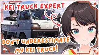 Kei Truck EXPERT Subaru Explains Why Kei Trucks Are PEAK! 😂🔥 | Hololive Clip