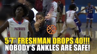 Khalil Marshall Drops a 40-PIECE In His First HS Rivalry Game vs Heide Trask! Full Highlights!