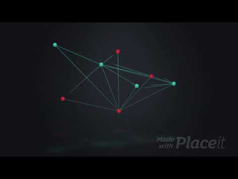 Intro Maker Featuring a Logo Reveal with a Connecting Dots Animation