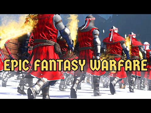 EPIC BATTLE: Bretonnia and Dawi vs Dark Orcs - Who Will Triumph?