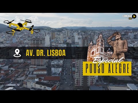 Sobrevoando a Av. Dr. Lisboa em Pouso Alegre - MG