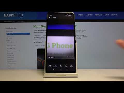 How To Turn On/Off Camera Watermark on ASUS ROG PHONE 2 - Camera Options