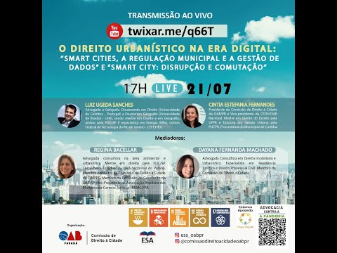 O Direito Urbanístico na era digital: "Smart Cities, a regulação municipal e a gestão de dados