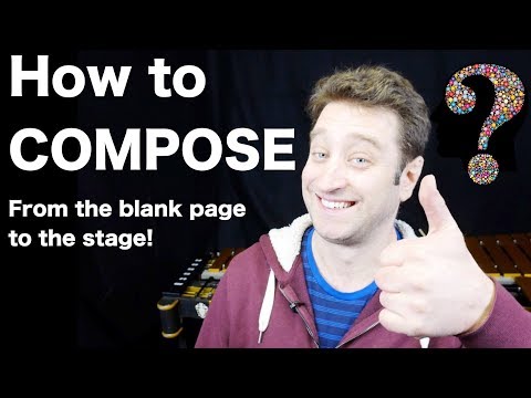 How To Compose: I wrote a jazz piece in this video