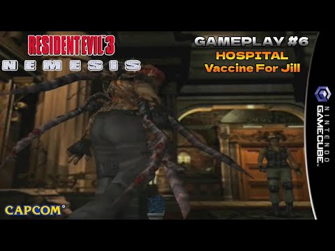 Resident Evil 3 Nemesis | Hospital - Vaccine for Jill Valentine | Walkthrough Part 6 | Hard Mode