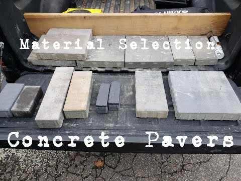Types of Concrete Pavers