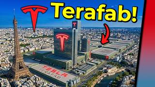 Tesla baut eine Fabrik so groß wie 9% von Paris. Terafab vorgestellt.