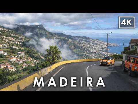 Driving in Funchal 🇵🇹 | Birthplace of Cristiano Ronaldo (4K HDR)