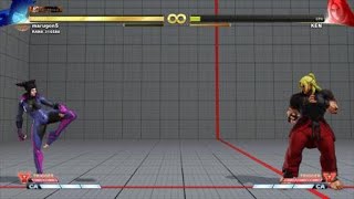 スト５ジュリ基本コンボ　CAだけ当てたい場合