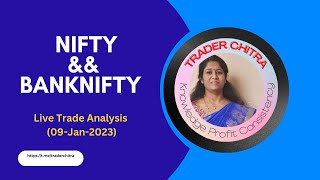 BankNifty and Nifty live Analysis on 9 Jan 2023