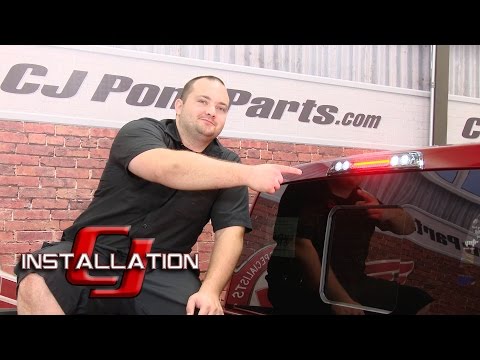F-150 PUTCO LED Third Brake Light Smoked 2015-2016 Installation