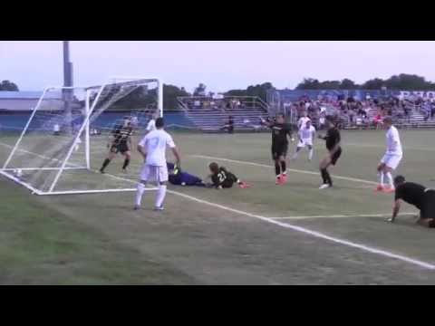 Rhody Men's Soccer - Emil Jesman Sunde Goal vs.  Bryant (9/4/15)