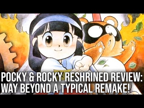 DF Retro EX: Pocky & Rocky Reshrined Review - The Retro Remake Redefined!