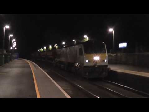 NIR 201 Class Loco 208 on the Ballest passing Scarva