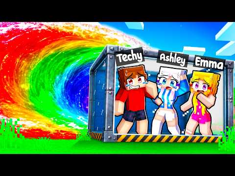 RAINBOW TSUNAMI vs DOOMSDAY BUNKER In Minecraft!