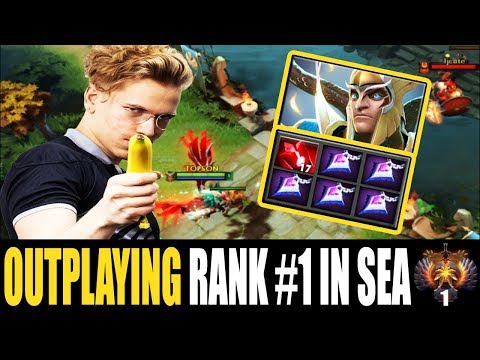 Topson OUTPLAYED Rank 1 in SEA "ARMEL" — All eyes on HIM DOTA 2