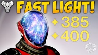 Destiny: HOW TO LEVEL UP FAST! Quickest Ways To Get 385 & 400 Light Levels Tips (Rise of Iron)