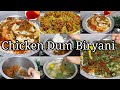 Restaurant Style 1KG Chicken Dum Biryani चिकन बिरयानी Chicken Biryani Easy Dum