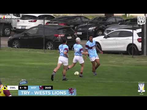 2019 John I Dent Premier 1 - Round 3 Highlights - Uni North v Wests