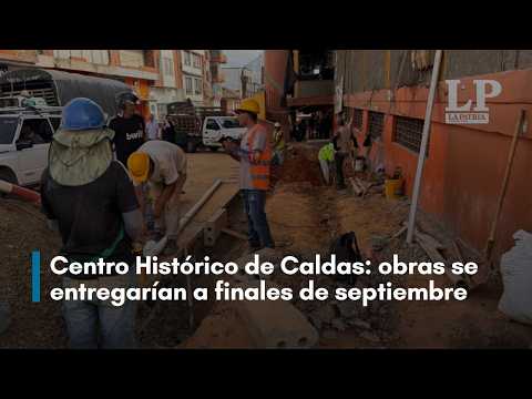 Prórroga de obras en el Centro Histórico de Anserma, Caldas: se entregarán a finales de septiembre