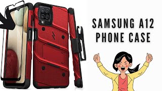 Samsung Galaxy A12 Case Installation (Review & Guide) Full Body Protection