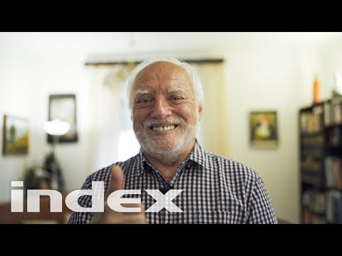 Hide the Pain Harold aka. Arató András: The living meme