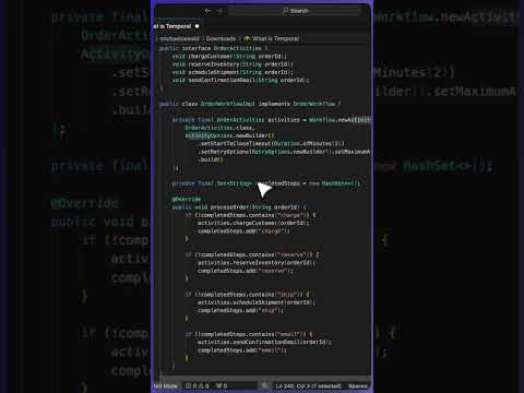 What is Temporal in 150 seconds 🤨 #temporal #backend