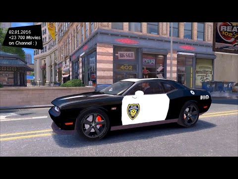 2012 Dodge Challenger SRT8 392 Liberty City Police Department - GTA IV MOD ENB | 2.7K / 1440p !