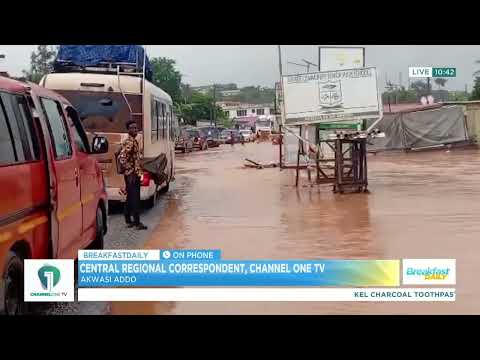 Flooding Disrupts Schools, Businesses and Transport in Central Region