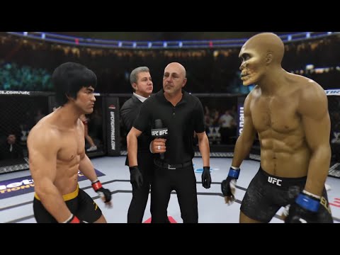 Bruce Lee vs. Skeleton (EA Sports UFC 3) - Epic Battle 💯 🐲 - Dragon Fights 🐉
