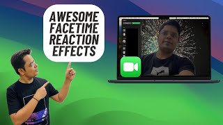2 Ways to Trigger FaceTime Reaction Effects in macOS Sonoma on Mac