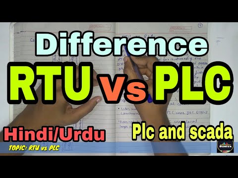 Plc vs Rtu | Plc vs Rtu in Hindi | difference between plc and Rtu | plc in Hindi | Rtu in Hindi