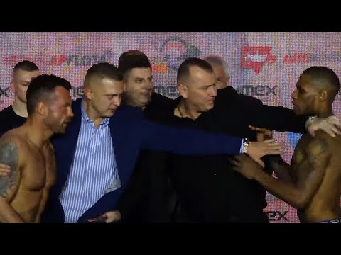 BOREK I GRABOWSKI ROZDZIELALI PIĘŚCIARZY! - AWANTURA NA WAŻENIU PRZED GALĄ TYMEX BOXING NIGHT 19