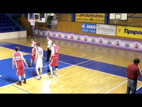 KARA Trutnov vs BA Sparta 30.3.2012 4th Q part1