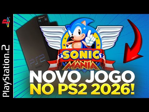 SONIC MANIA HAS FINALLY ARRIVED ON PS2! CHECK IT OUT!