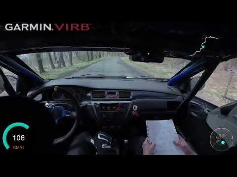 Mariusz Zieliński / Ryszard Chlebowski Rajd SKJS Anna OS Farorz 26.03.2023 Mitsubishi Lancer EVO