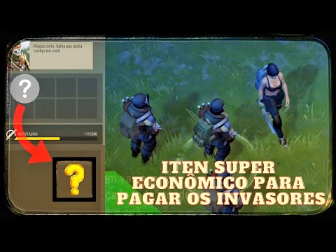 Pagando os invasores com itens super econômico (Last day on earth).
